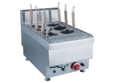 CE Proven Gas Pasta Cooker Commercial With Strainer Electric Noodle Boiler